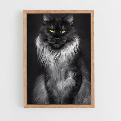 ap-maine coon-8 cadre Bois clair