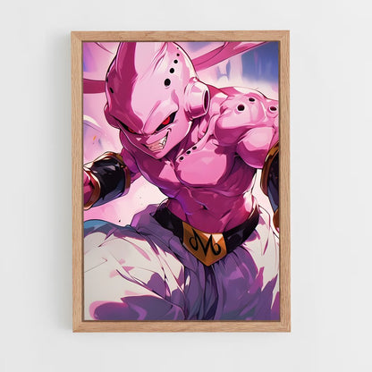 ap-majin buu-2 cadre Bois clair