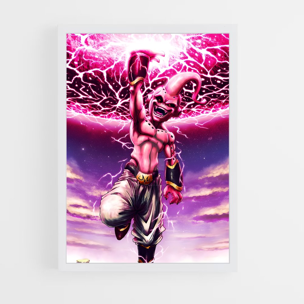 ap-majin buu-3 cadre Blanc