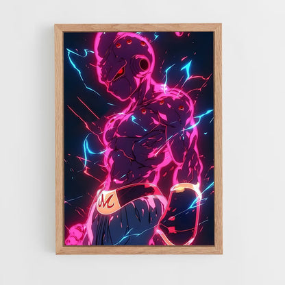 ap-majin buu-4 cadre Bois clair