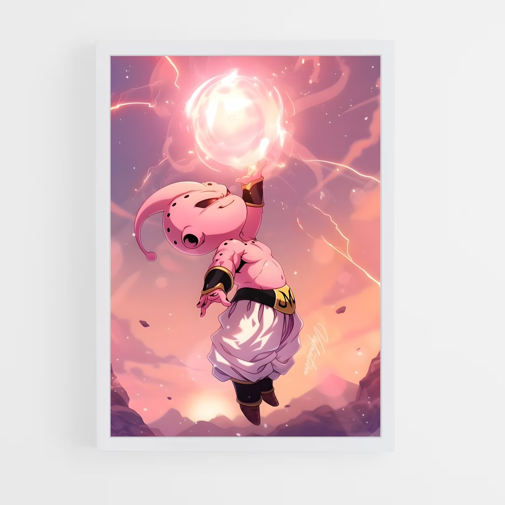 ap-majin buu-5 cadre Blanc