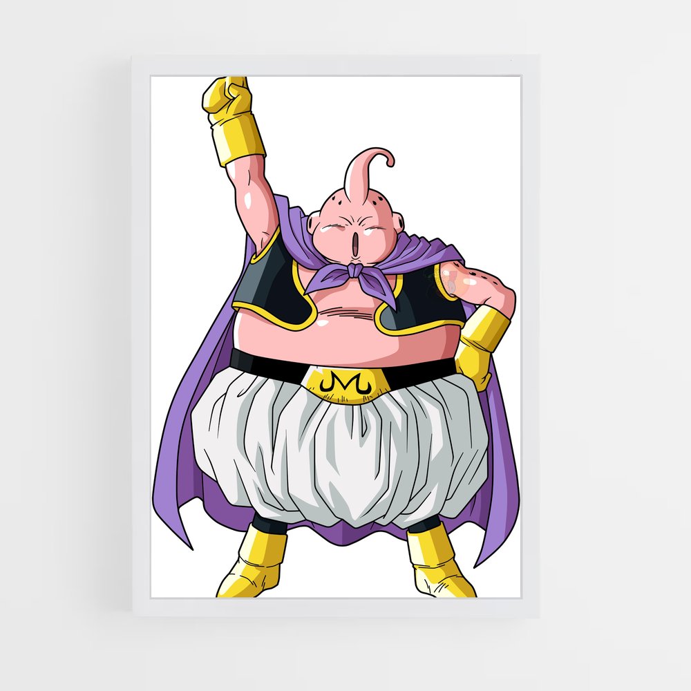 ap-majin buu-6 cadre Blanc