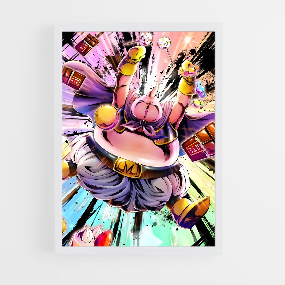 ap-majin buu-7 cadre Blanc