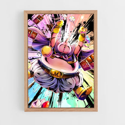 ap-majin buu-7 cadre Bois clair