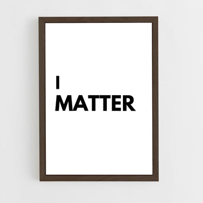 ap-make it matter-2 cadre Bois foncé
