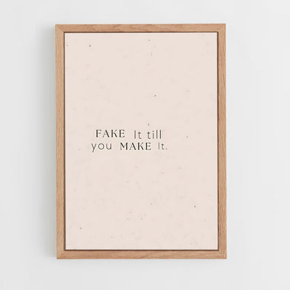 ap-make it real-1 cadre Bois clair