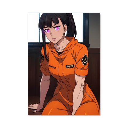 Poster Captive en Orange