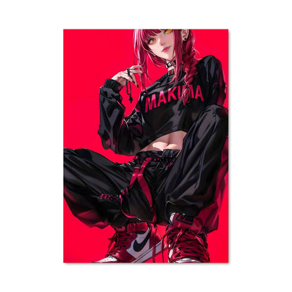 Poster Reine du Rouge