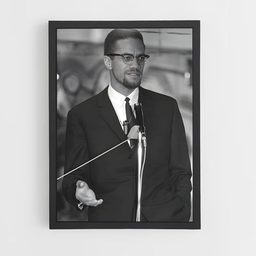 ap-malcolm x-3 cadre Noir