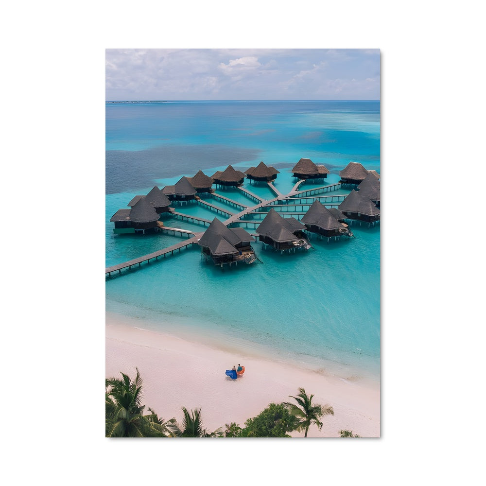 Poster Rêve Maldivien