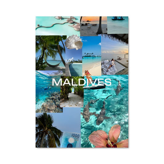 Poster Maldives islands 96963