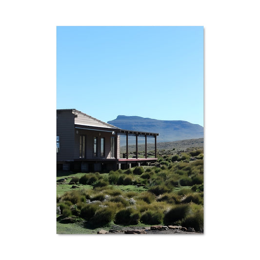 Poster Maison au Cœur des Prairies