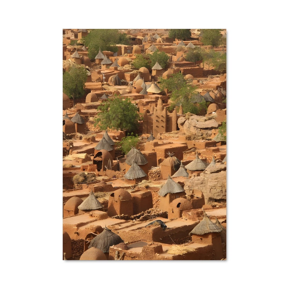 Poster Oasis Saharienne