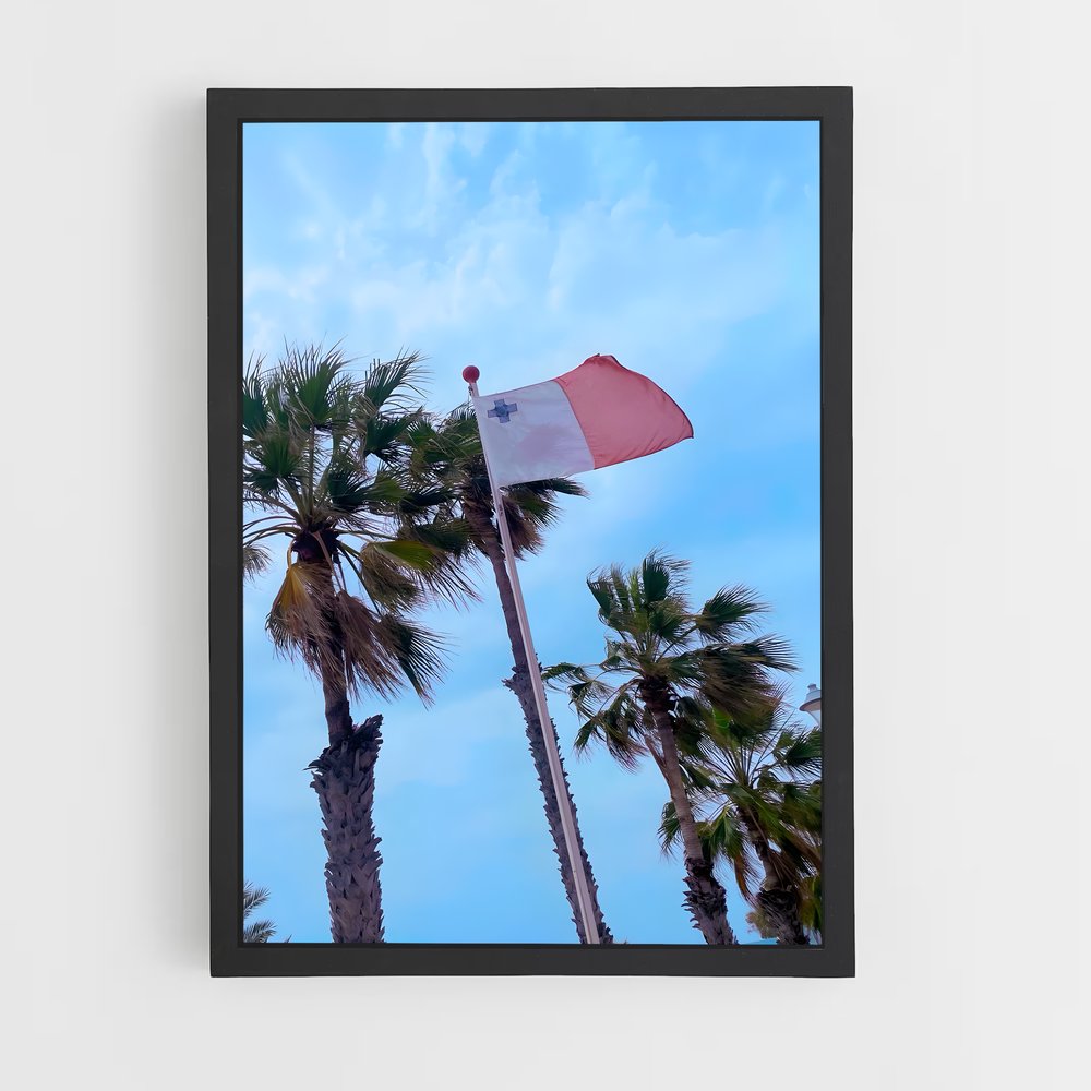 ap-malta flag-2 cadre Noir