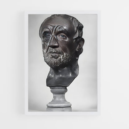 ap-man with broken nose rodin-2 cadre Blanc