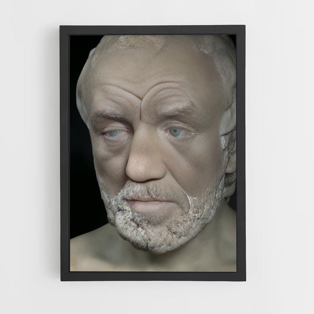 ap-man with broken nose rodin-4 cadre Noir