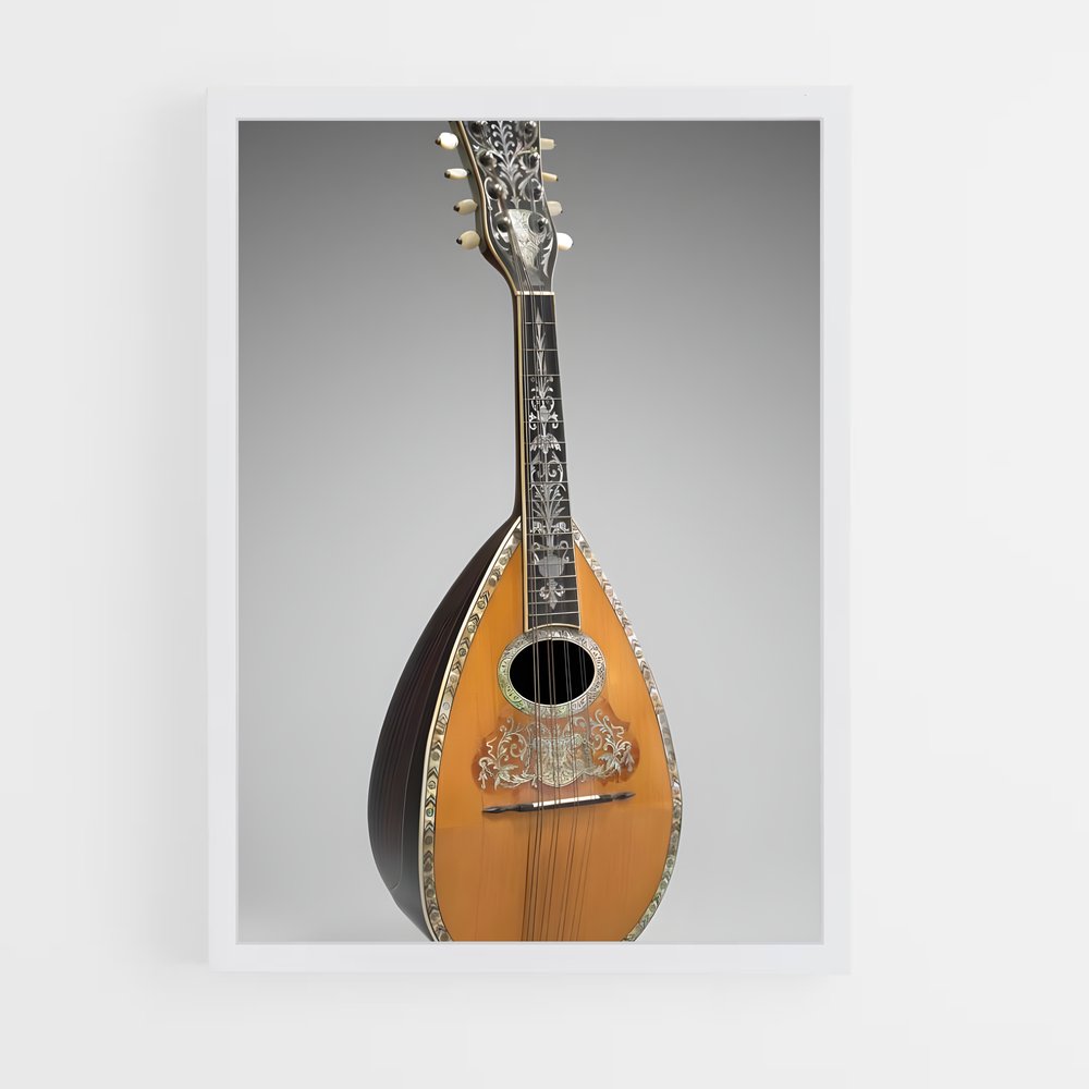ap-mandolin-1 cadre Blanc