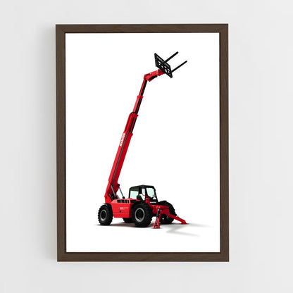 ap-manitou telehandler-1 cadre Bois foncé