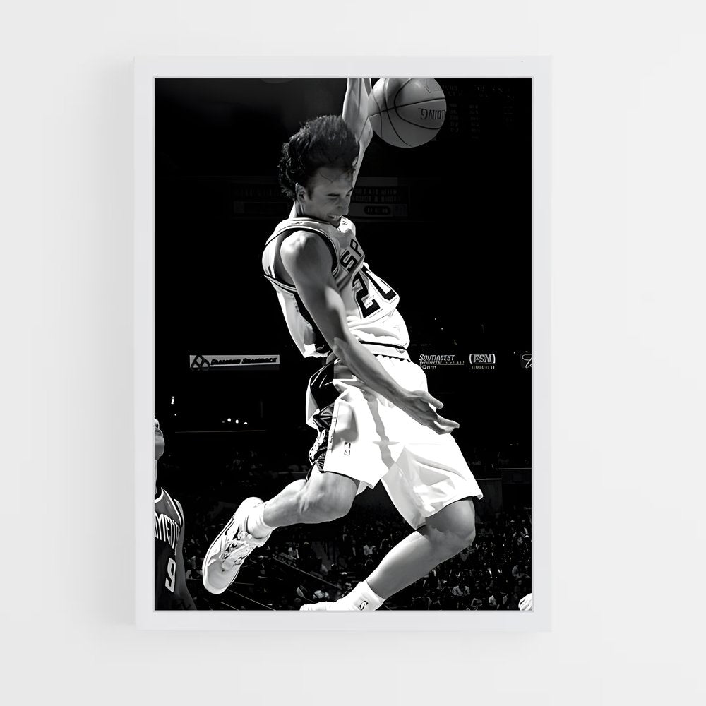 ap-manu ginobili-3 cadre Blanc