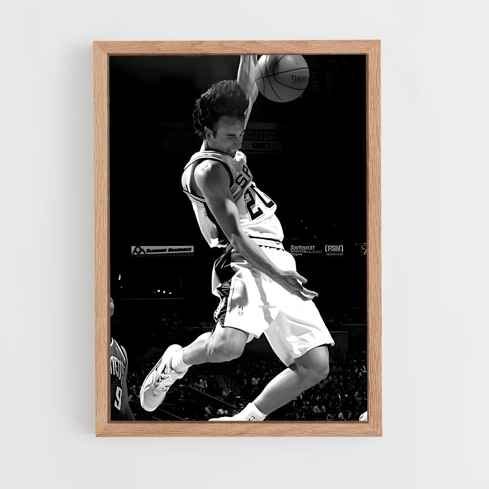 ap-manu ginobili-3 cadre Bois clair