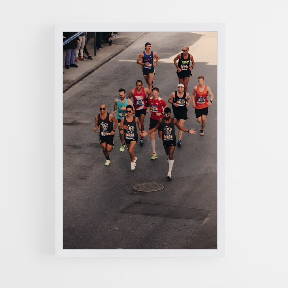 ap-marathon race walking endurance-1 cadre Blanc