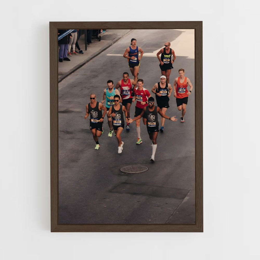 ap-marathon race walking endurance-1 cadre Bois foncé