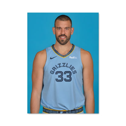 Poster Gasol en Action