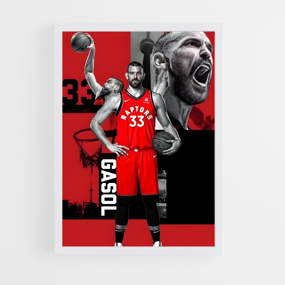ap-marc gasol-4 cadre Blanc