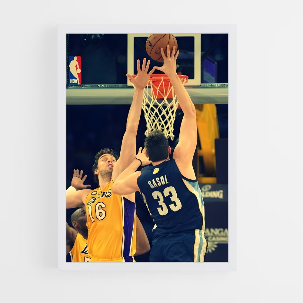 ap-marc gasol-5 cadre Blanc