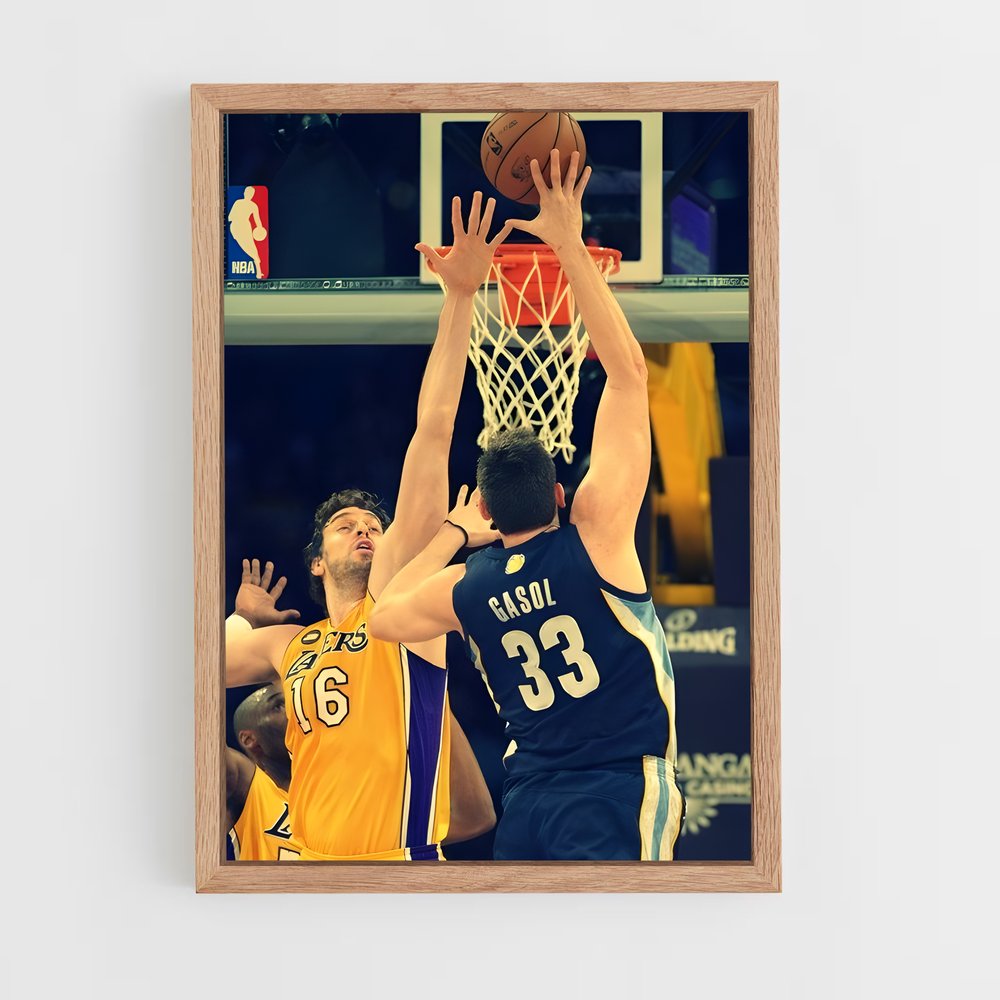 ap-marc gasol-5 cadre Bois clair