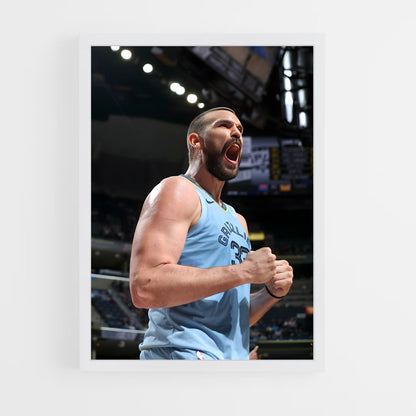 ap-marc gasol-8 cadre Blanc