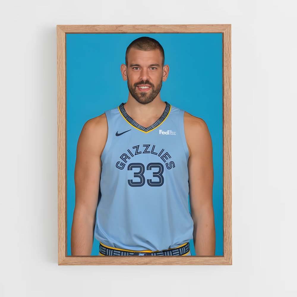 ap-marc gasol-9 cadre Bois clair
