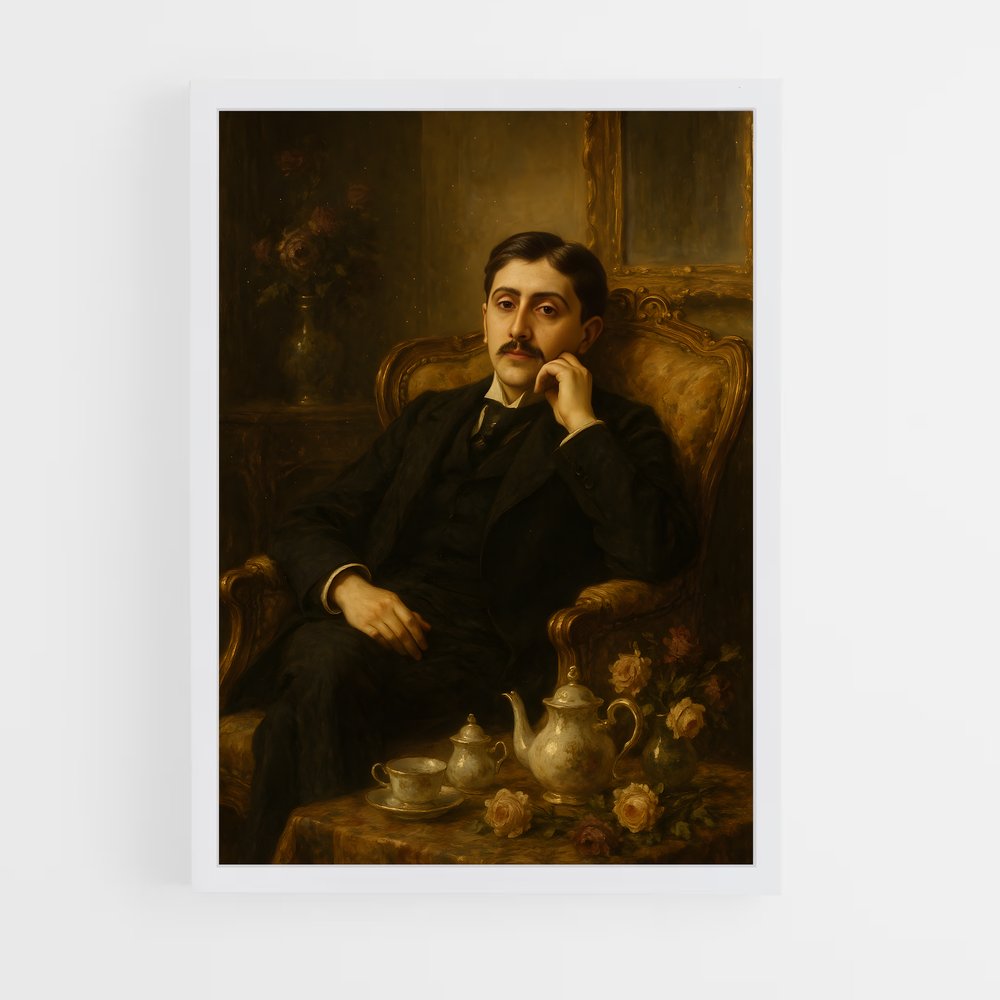 ap-marcel proust-1 cadre Blanc