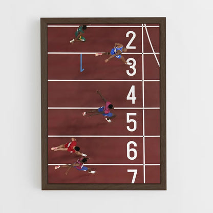 ap-marcell jacobs-3 cadre Bois foncé