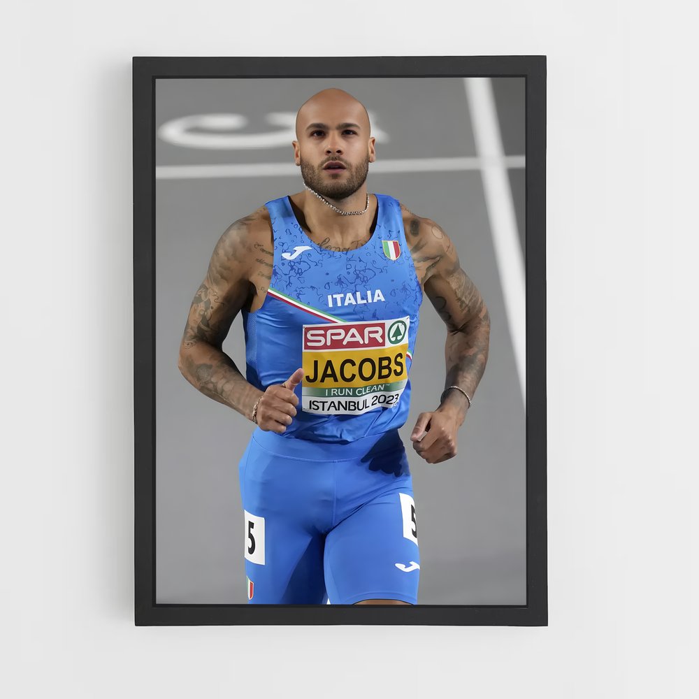 ap-marcell jacobs-5 cadre Noir