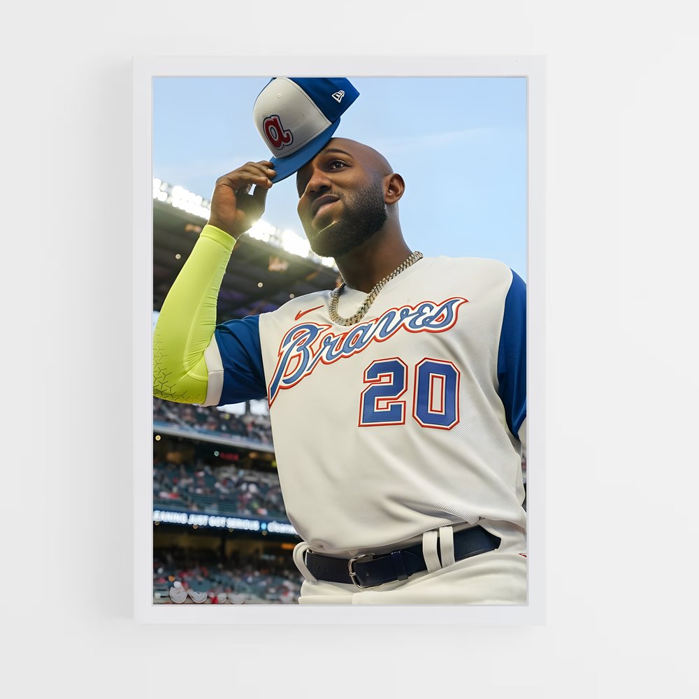 ap-marcell ozuna-4 cadre Blanc