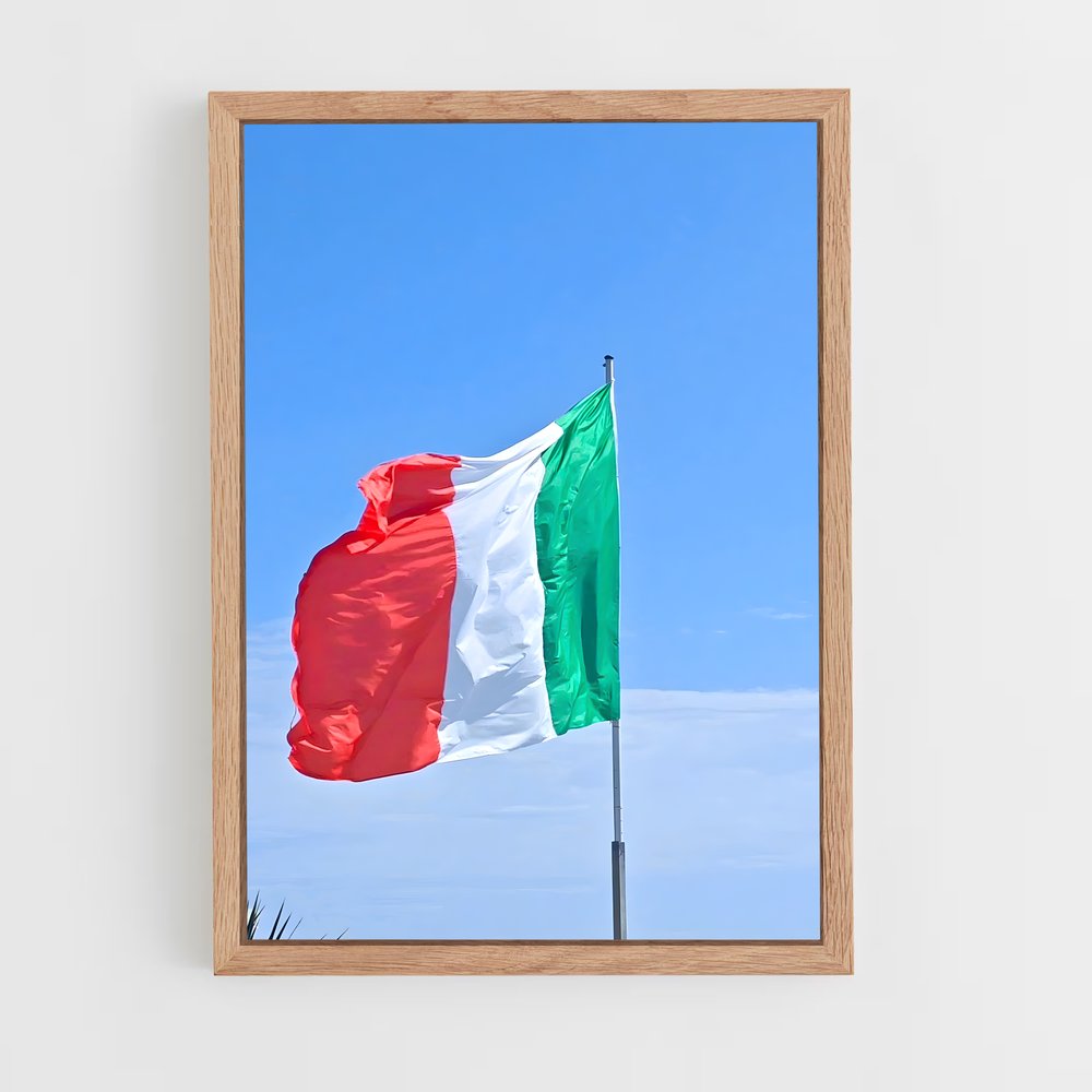 ap-marche flag-1 cadre Bois clair