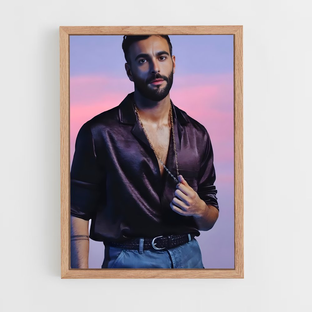 ap-marco mengoni-10 cadre Bois clair