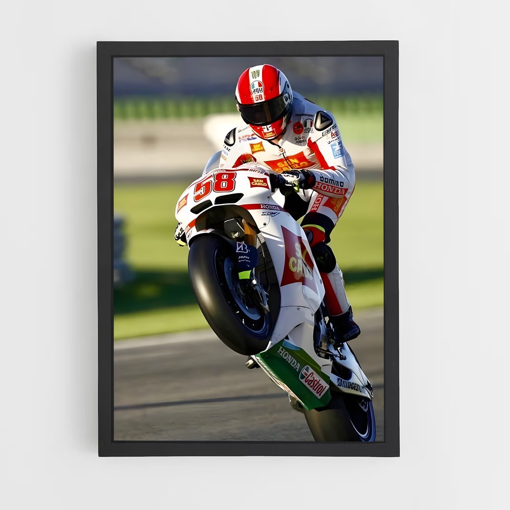 ap-marco simoncelli-3 cadre Noir
