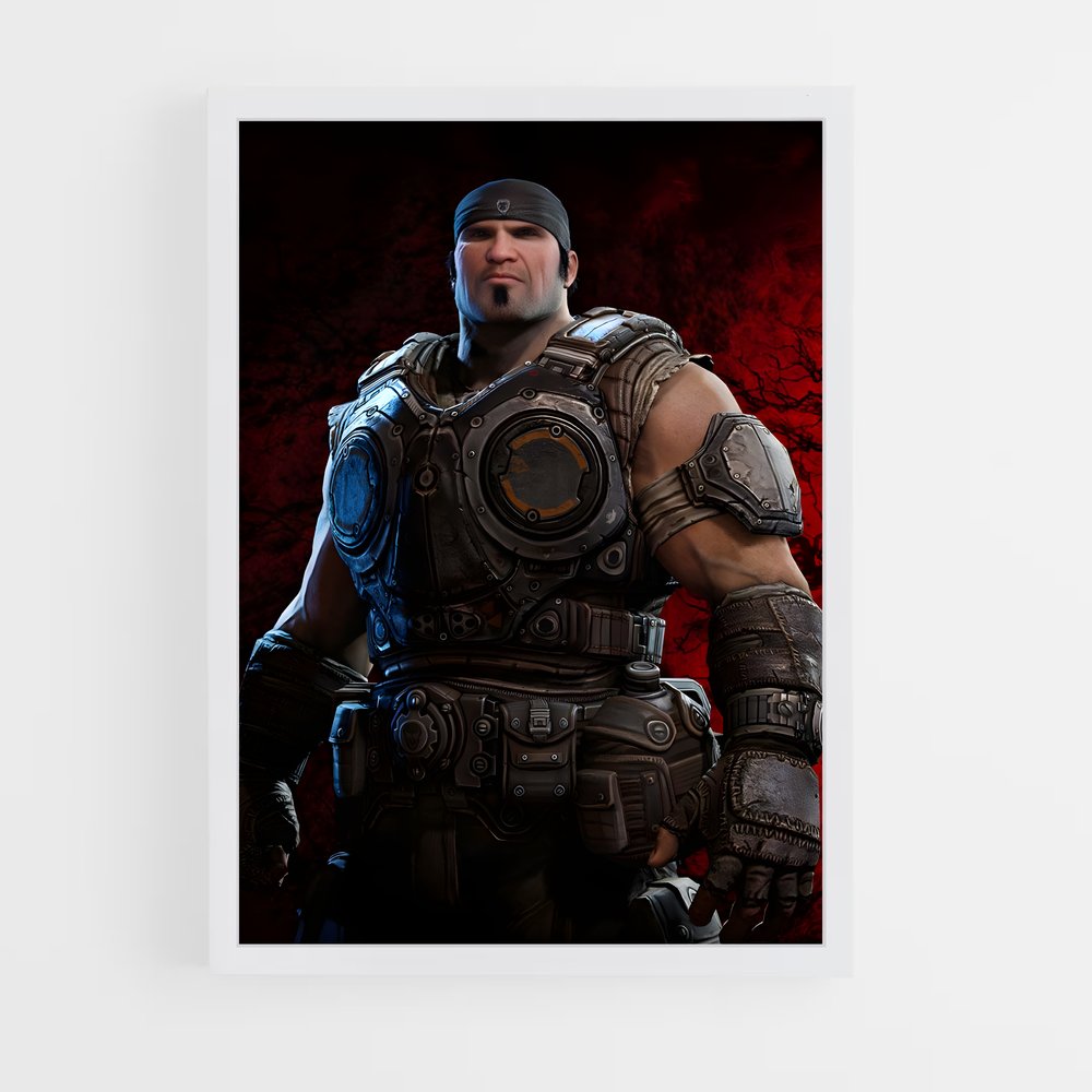ap-marcus fenix-4 cadre Blanc