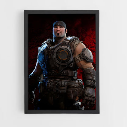 ap-marcus fenix-4 cadre Noir