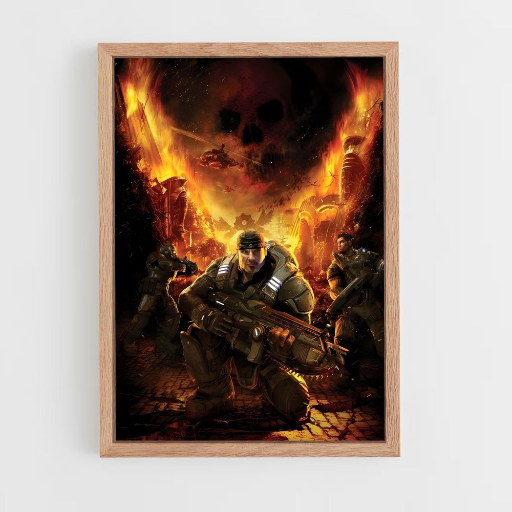 ap-marcus fenix-7 cadre Bois clair