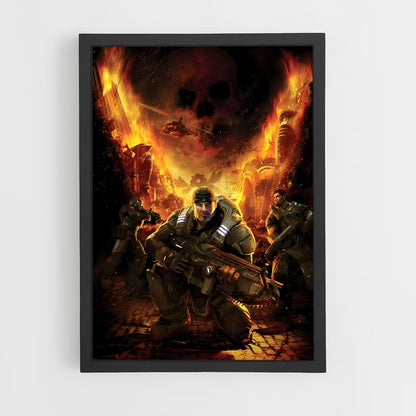 ap-marcus fenix-7 cadre Noir