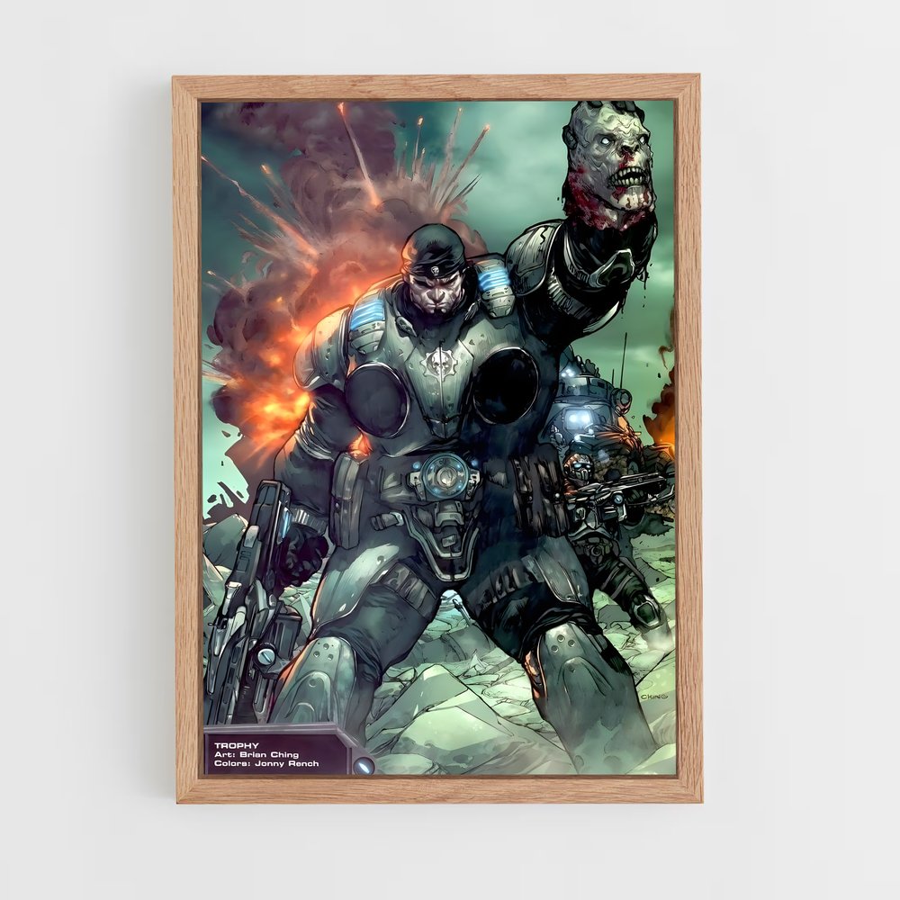 ap-marcus fenix-8 cadre Bois clair