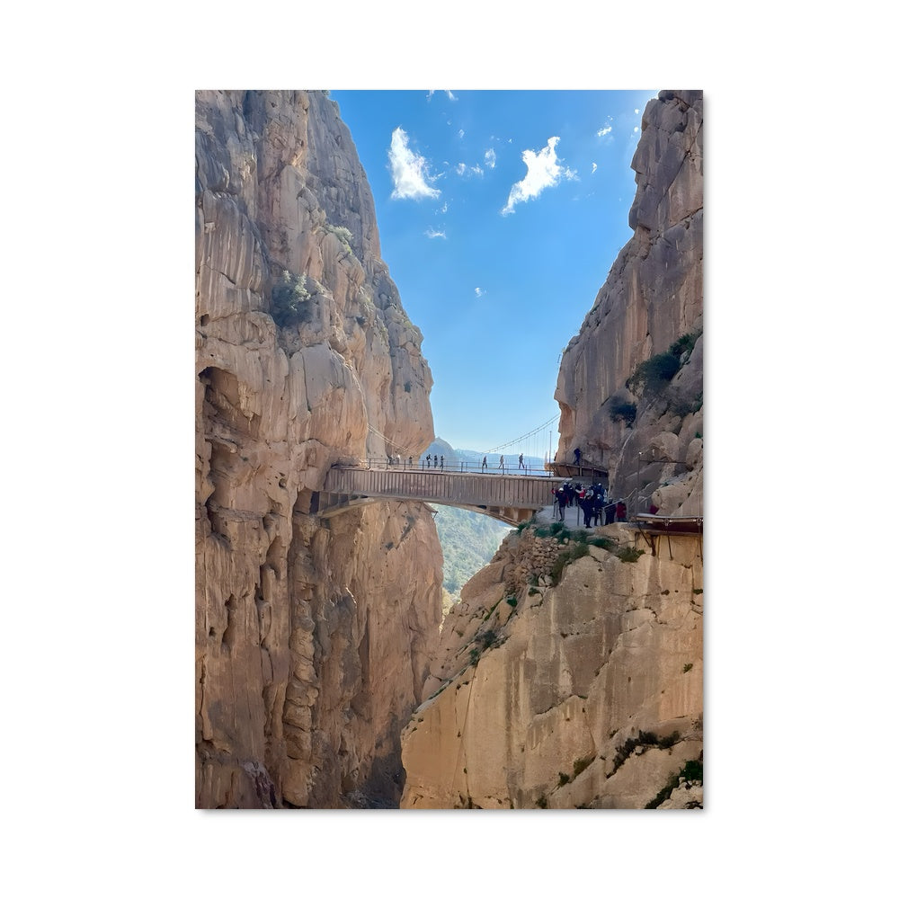 Poster Pont des Cimes