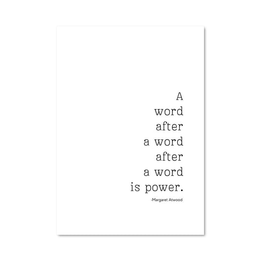 Poster Le Pouvoir des Mots
