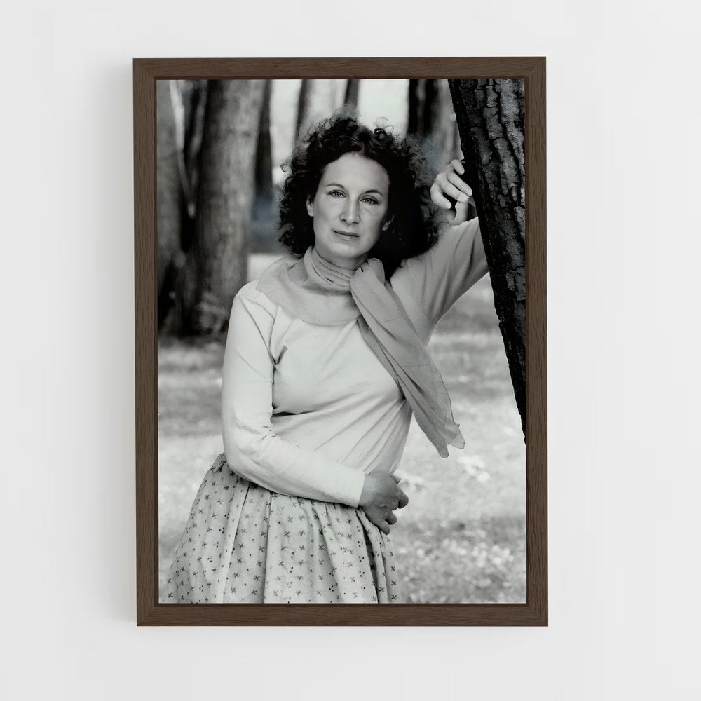 ap-margaret atwood-1 cadre Bois foncé