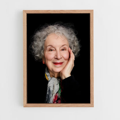 ap-margaret atwood-4 cadre Bois clair