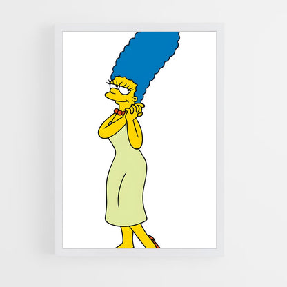 ap-marge simpson-2 cadre Blanc