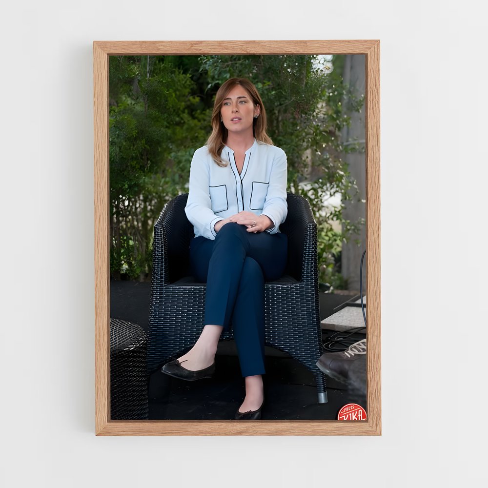 ap-maria elena boschi-2 cadre Bois clair